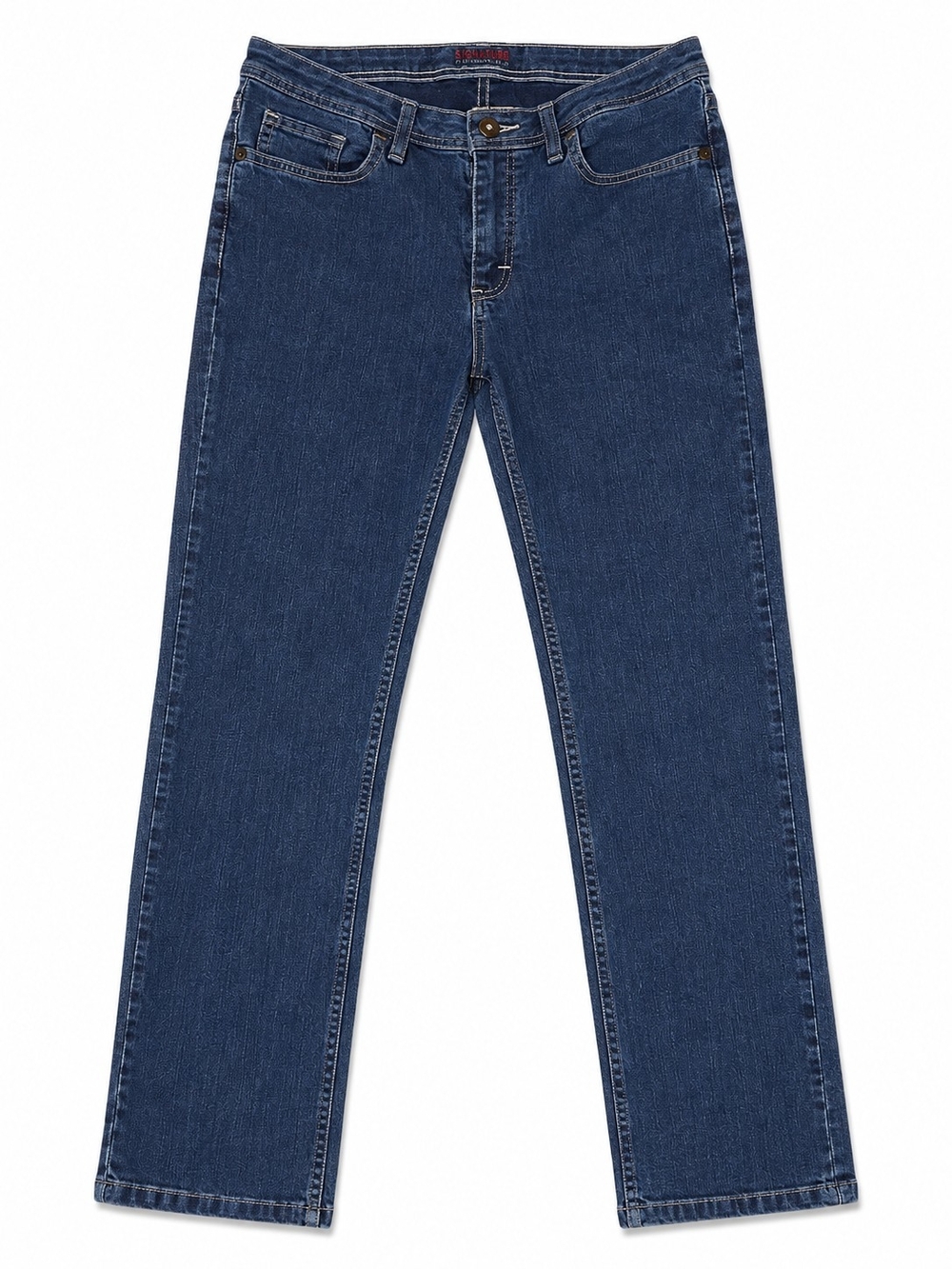 Wrangler Straight-Leg Jeans in Indigo Blue